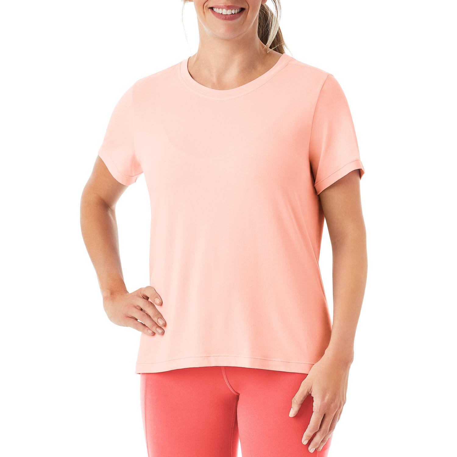 Member's Mark Ladies Short Sleeve Crewneck Active Tee | Sam's Club