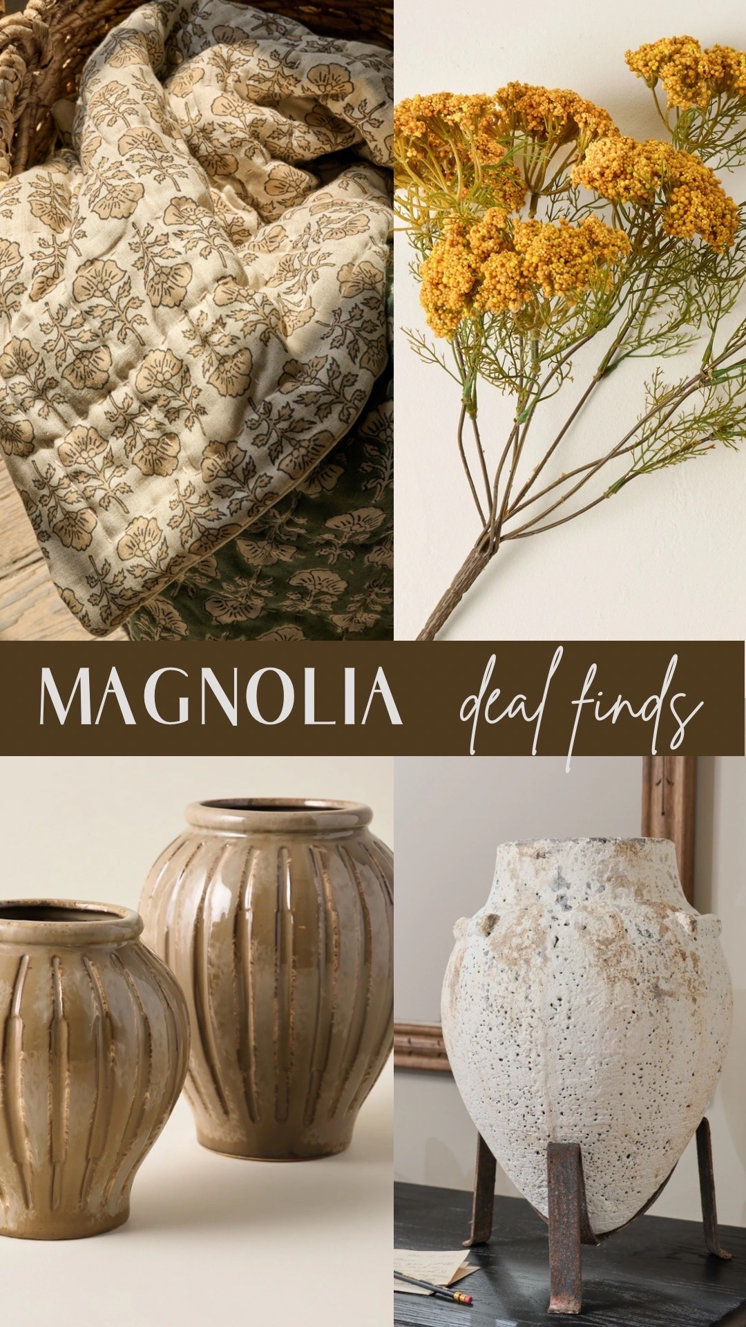 Magnolia Home sales for Memorial Day… neutral favorites up to 60% off

#LTKHome #LTKSaleAlert