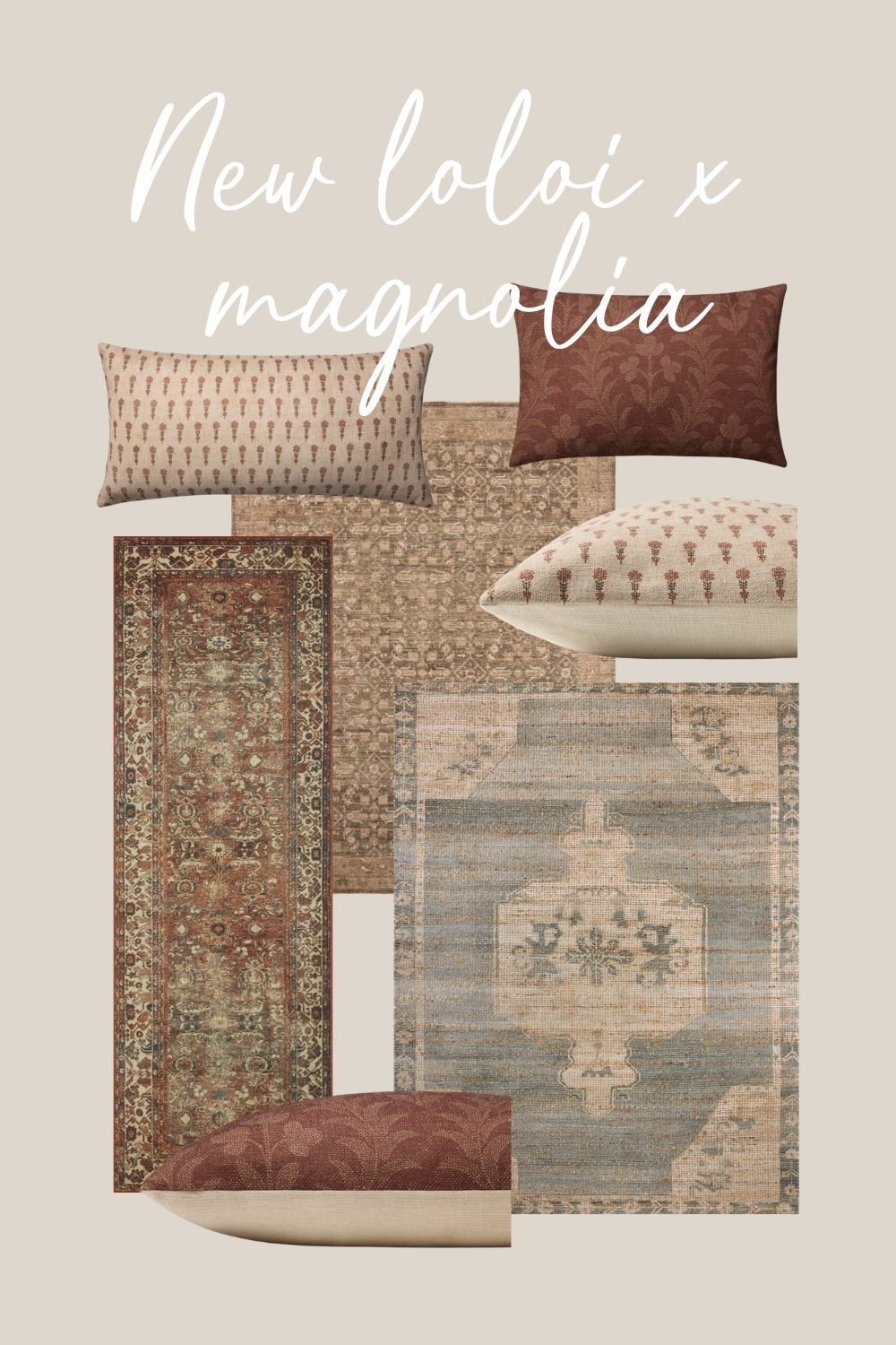 New rugs and pillows from Joana Gaines/Magnolia Home and Loloi.

#LTKHome #LTKSeasonal