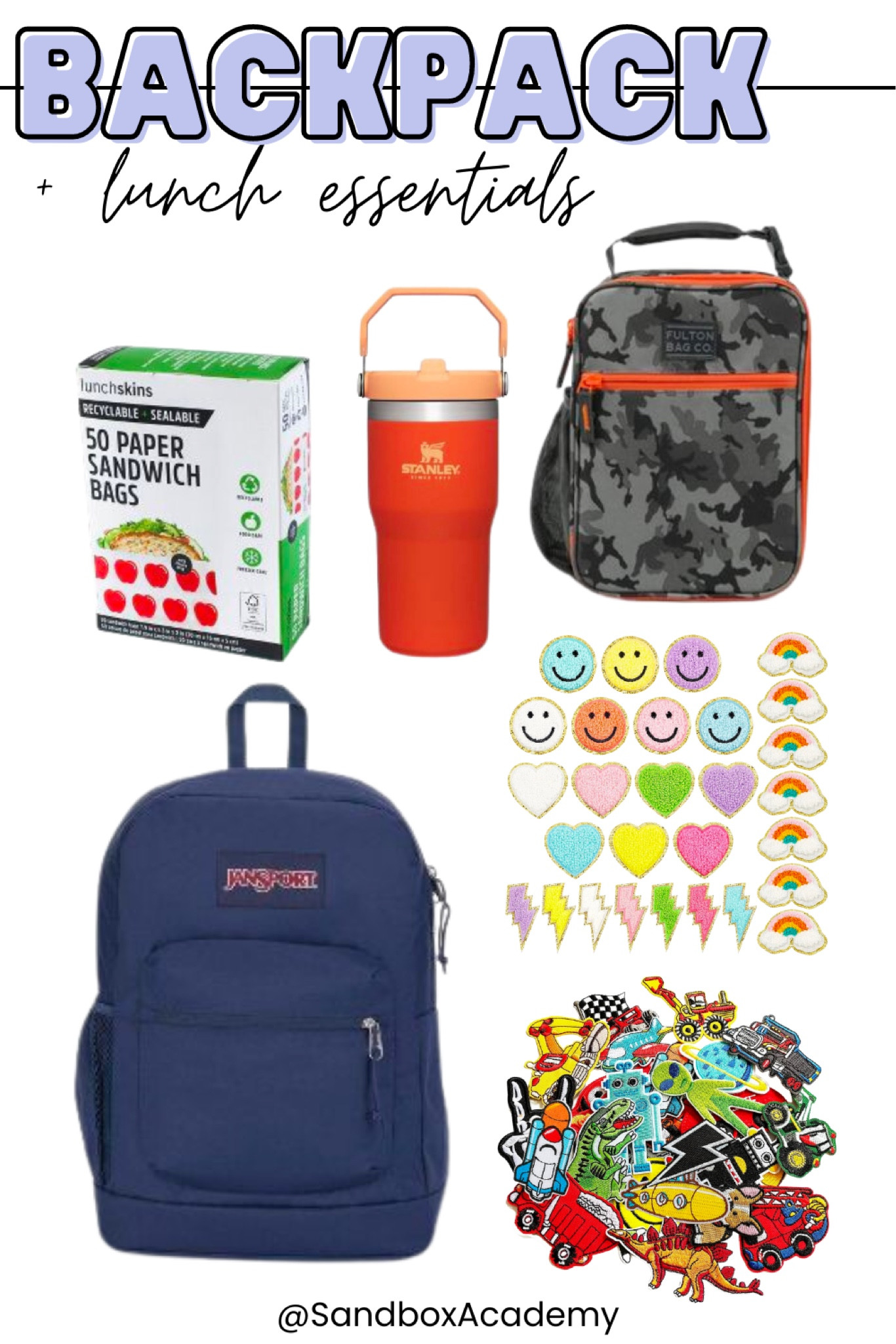 Jansport backpacks will last you a minimum of 3 years. Add patches to give it a little personality 

#LTKkids #LTKunder50 #LTKBacktoSchool