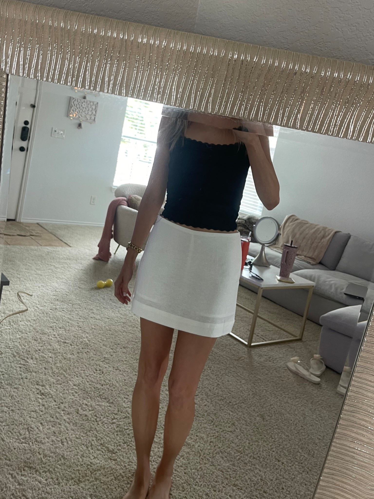 easy summer outfit - found the tank at tj maxx 

#LTKSaleAlert #LTKFindsUnder50