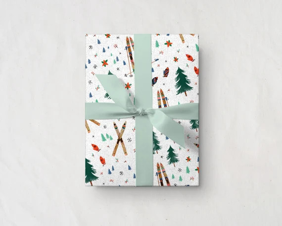 Hygge Wonderland - Holiday & Winter Gift Wrap - Wrapping Paper Sheets | Etsy (US)
