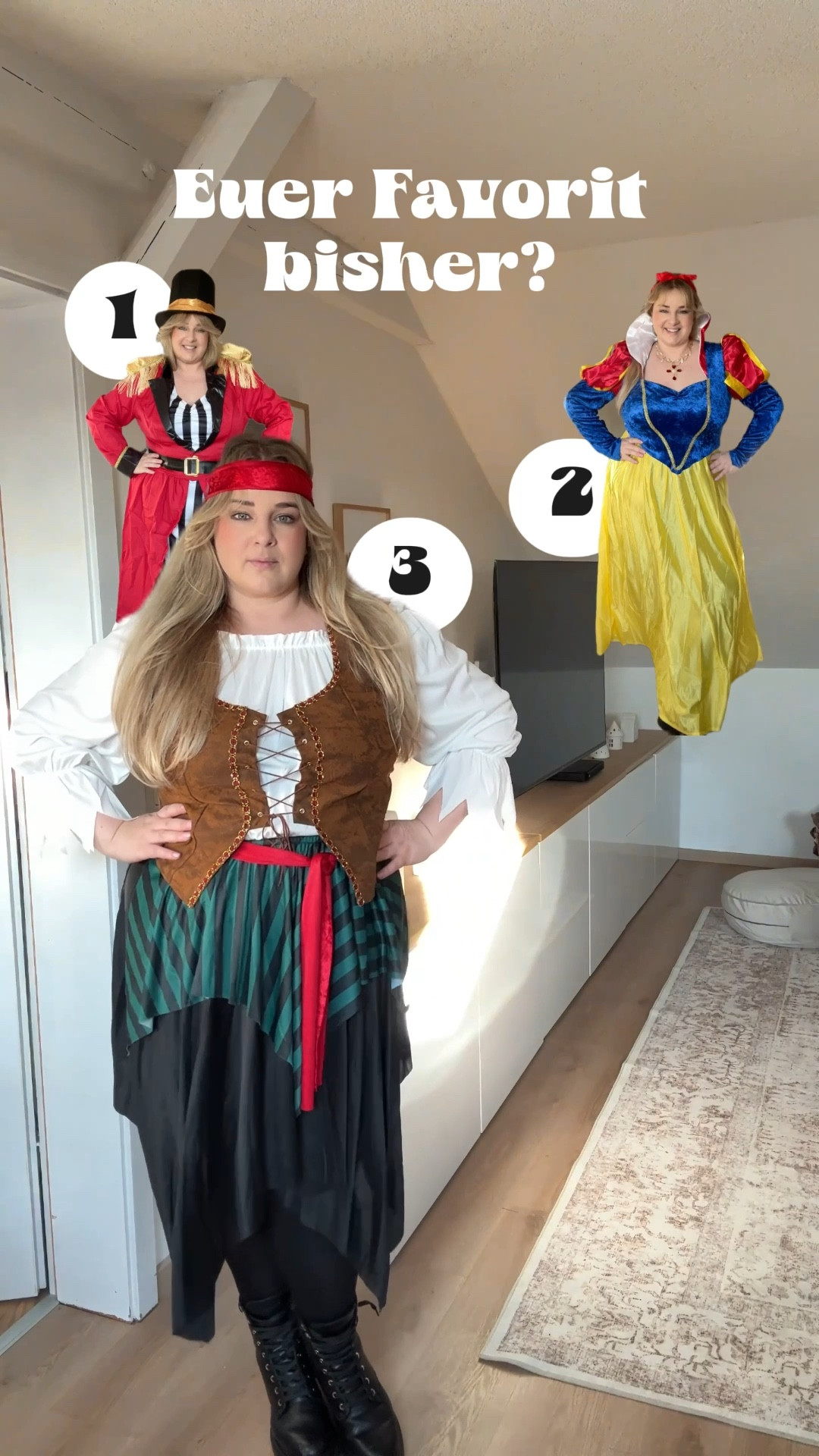 Part 3 - Karnevalskostüme 🏴‍☠️

Trage hier XXL und ist sehr tretchig 👋🏻
Trage sonst Gr 48/50

#plussizefashion #karnevalskostüme  

#LTKplussize #LTKkleider #LTKwinter