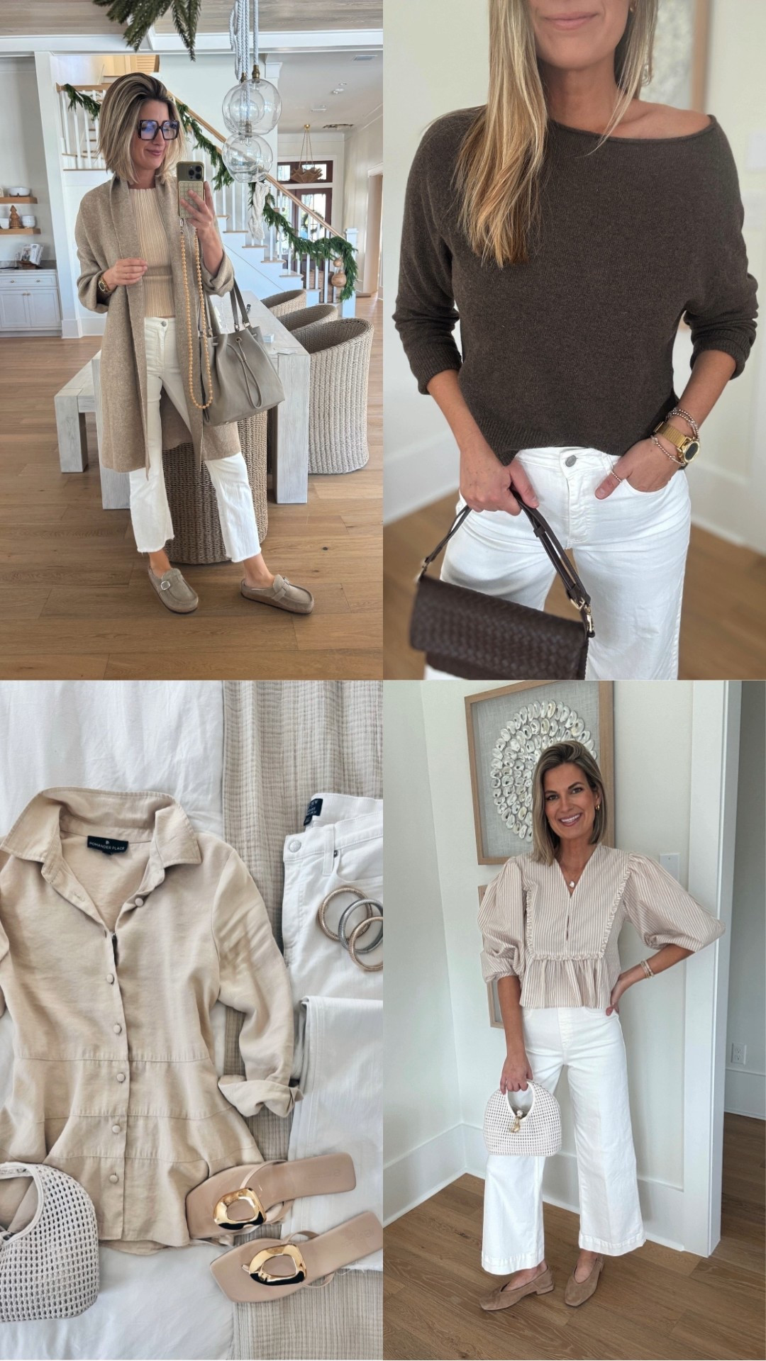 Neutral spring transition outfits as a 40+ y/o mom of 2

#LTKootd #LTKOver40 #LTKTall