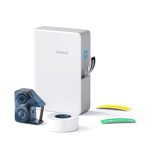 NIIMBOT N1 Label Maker with Tape, Portable Bluetooth Label Printer Support Color Ribbon Printing,... | Amazon (US)