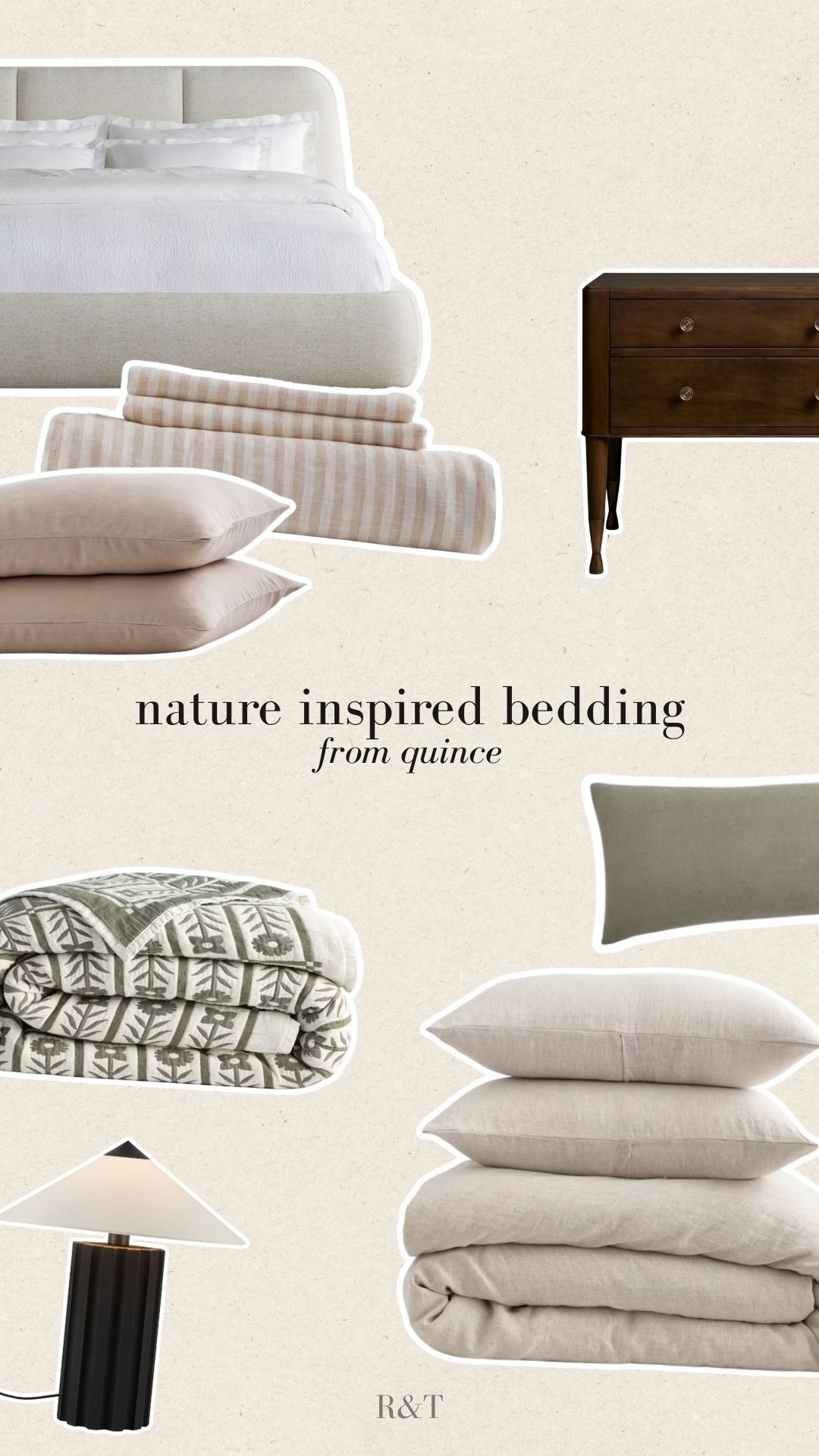 Nature inspired bedding look with bedding by Quince! Love this soft and airy linen look for spring  

#LTKHome #LTKselfcare #LTKMens