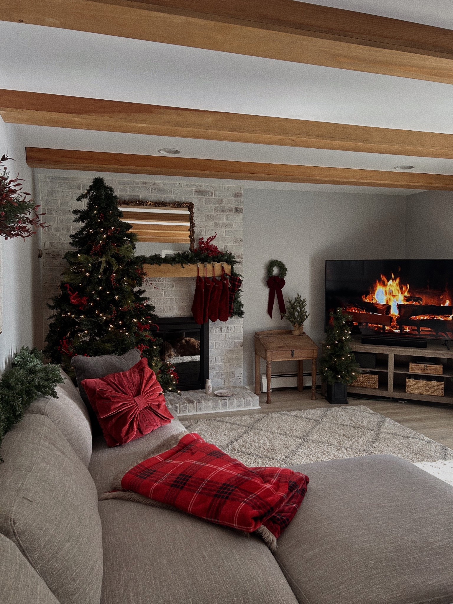 Christmas in the den! We have a lovely room here that needed a tree of its own. What do you think!?

Christmas tree, perfect Christmas pillow, Christmas throw, plaid throw blanket, plaid blanket, Christmas mantel, french country vintage, french country furniture, rustic Christmas 

#LTKHoliday #LTKHome #LTKSeasonal