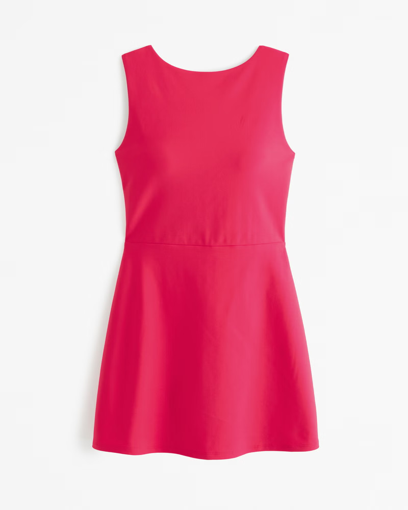 YPB sculptLUX Slash Mini Dress | Abercrombie & Fitch (US)