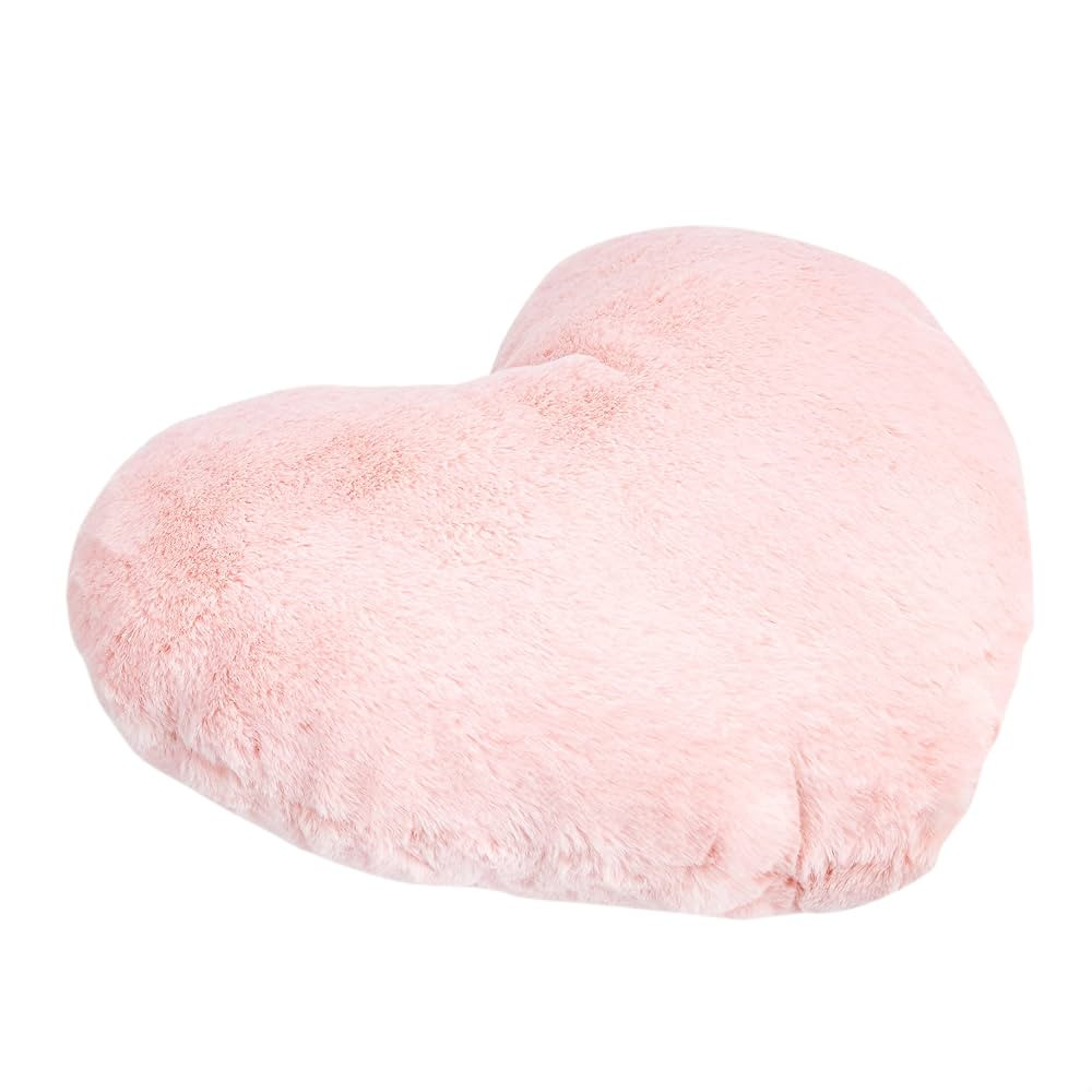 Amazon Basics Kids Decorative Pillow - Peony Pink Heart | Amazon (US)