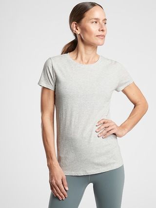 Organic Daily Crew Tee | Athleta