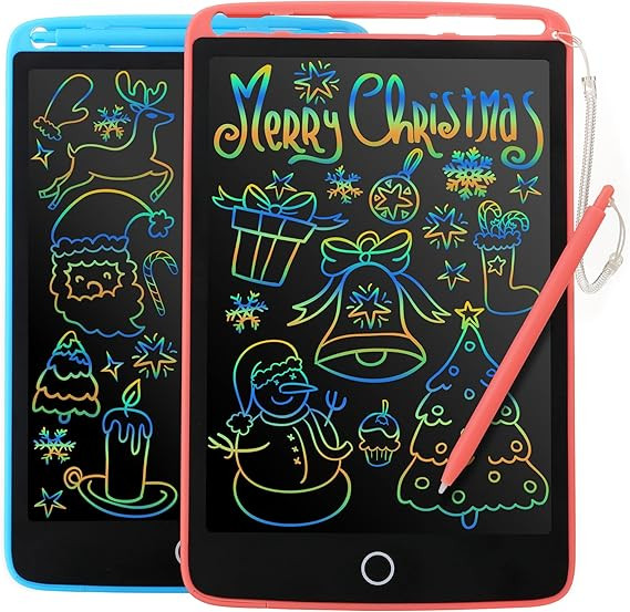 Amazon.com: 2 Pack LCD Writing Tablet for Kids, 8.5inch Doodle Writing Board Colorful Drawing Boa... | Amazon (US)
