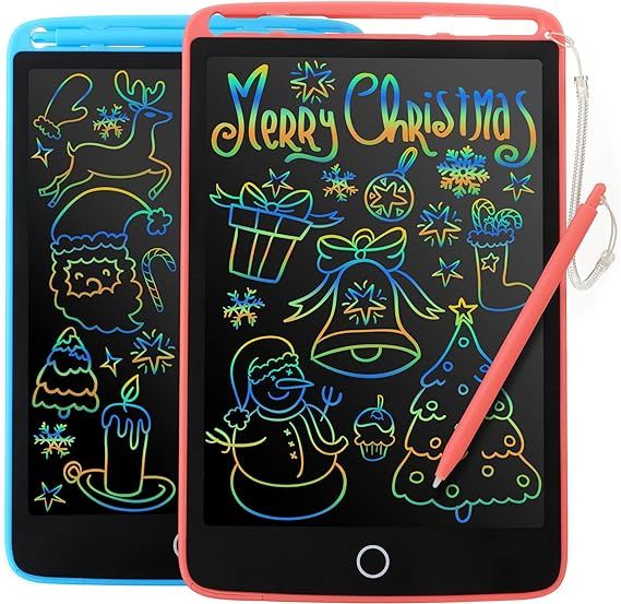 Amazon.com: 2 Pack LCD Writing Tablet for Kids, 8.5inch Doodle Writing Board Colorful Drawing Boa... | Amazon (US)