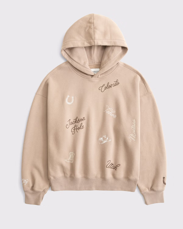 Women's Sunday Hoodie | Women's Tops | Abercrombie.com | Abercrombie & Fitch (US)