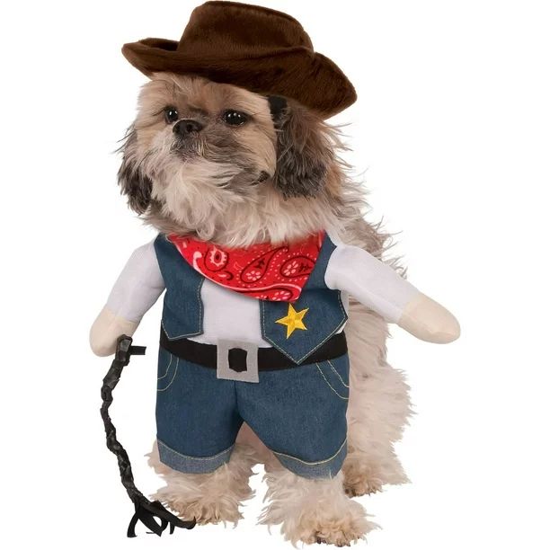 Walking Cowboy Pet Halloween Costume - Walmart.com | Walmart (US)