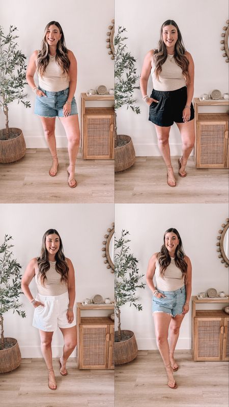 Abercrombie shorts sale!! I size up one size from my jeans size for a more comfortable fit through the hips. I wear reg style 34 (tts 33 jeans). 25% off & use stackable code AFSHORTS for extra 15% off! 

#LTKSeasonal #LTKSaleAlert #LTKMidsize