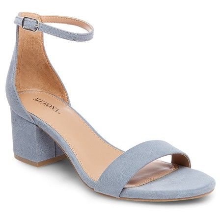 Women's Marcella Low Block Heel Pumps with Ankle Straps - Merona™ | Target