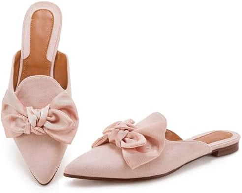 Rilista Mules for Women Slip On Comfortable Pointed Toe Womens Loafers Women's Flats for Women's ... | Amazon (US)