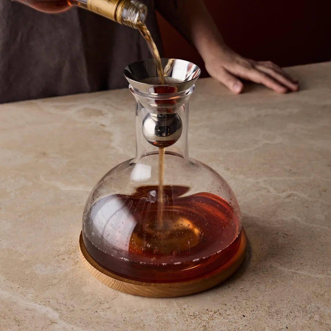 Holcomb Birdie Wine Decanter, Handblown Glass | Food52 | Food52