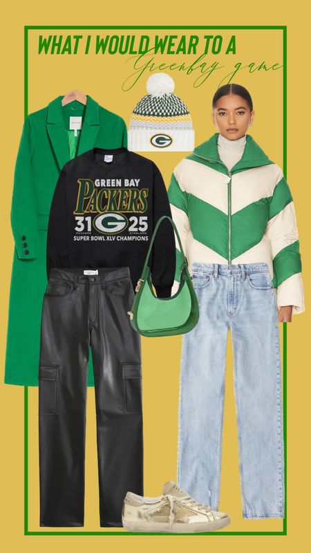 Green Bay Packers Gameday Outfit ideas 

NFL Sunday, football outfits, Greenbay gameday OOTD, football game outfits 

#LTKfindsunder100 #LTKstyletip #LTKSeasonal