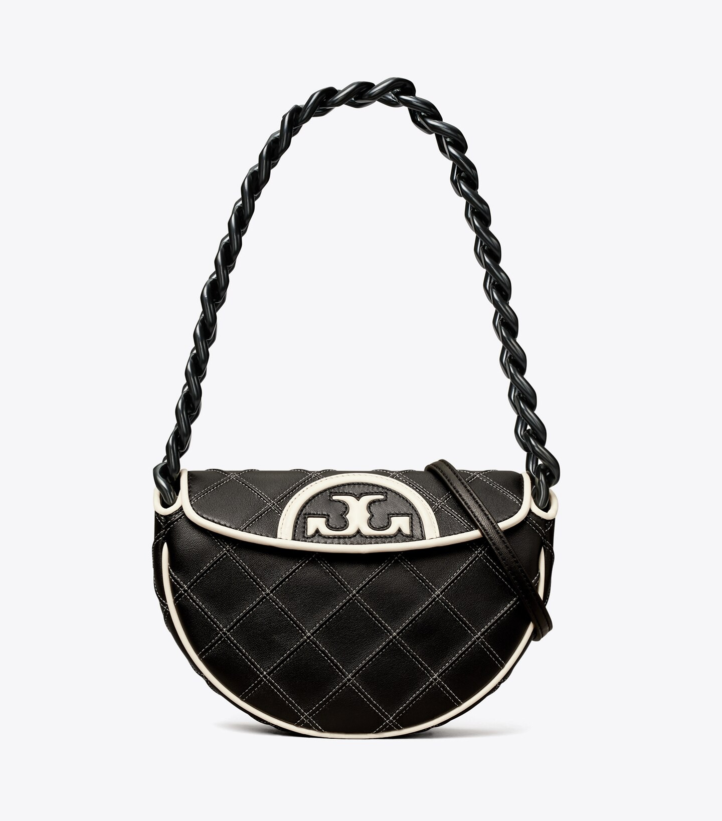 MINI FLEMING SOFT CRESCENT BAG | Tory Burch (US)