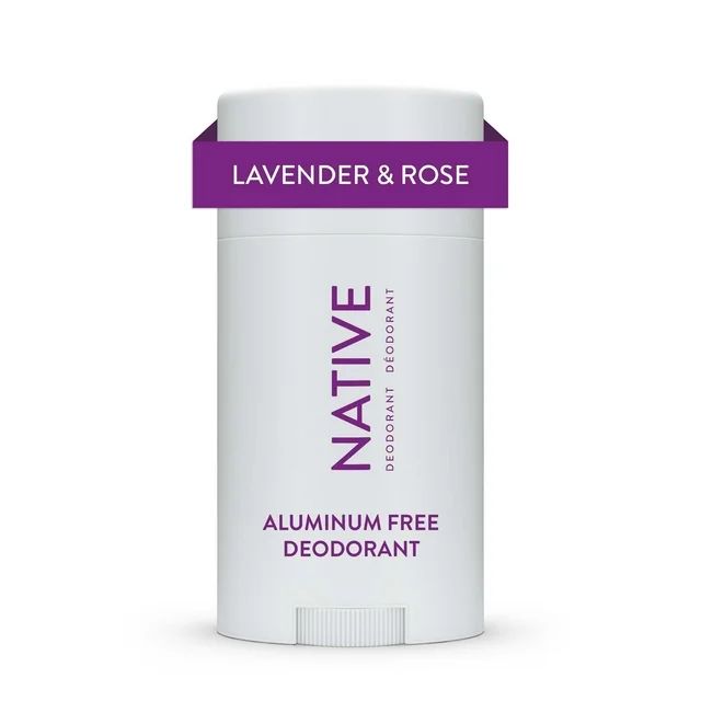 Native Deodorant, Lavender & Rose, Aluminum Free, for Women and Men, 2.65 oz | Walmart (US)