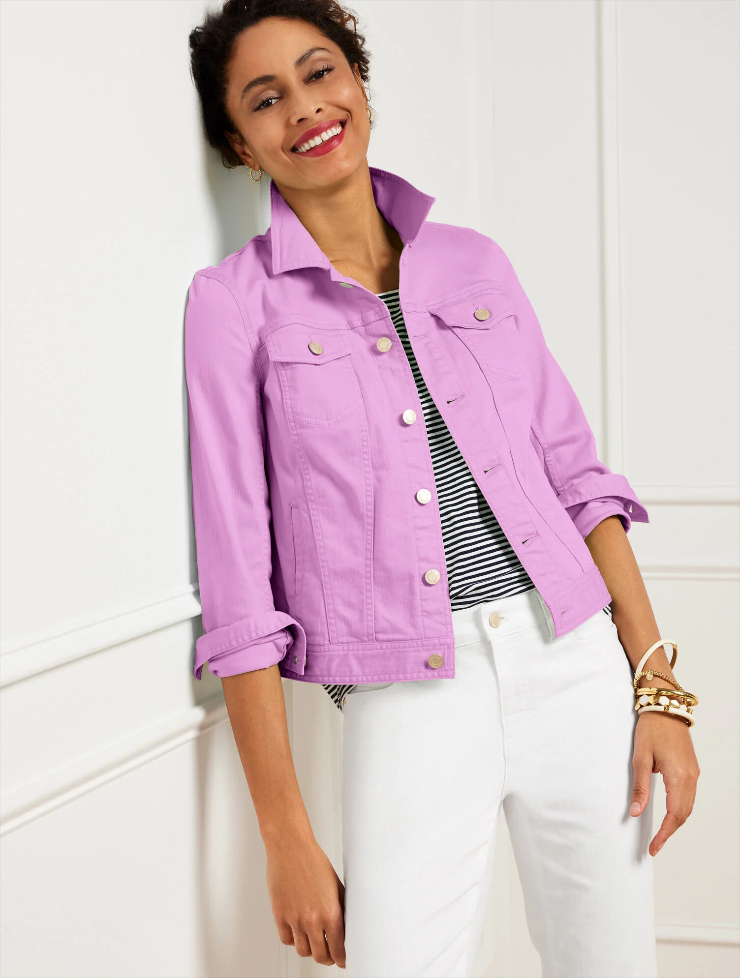 Classic Jean Jacket - Colors | Talbots