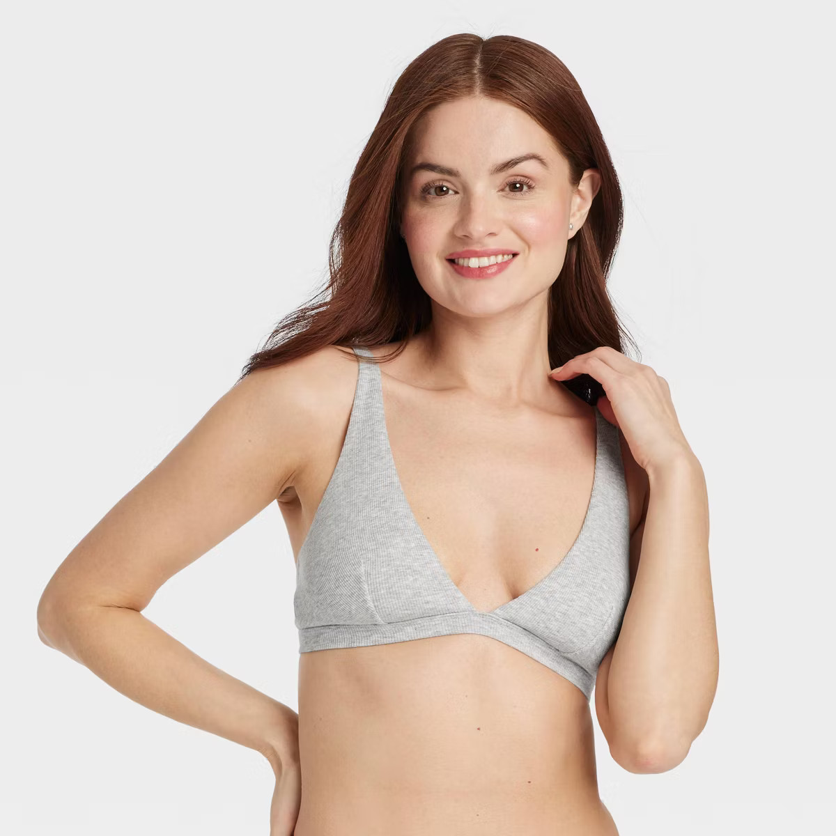 Women's Cotton Blend Plunge Bralette - Auden™ | Target