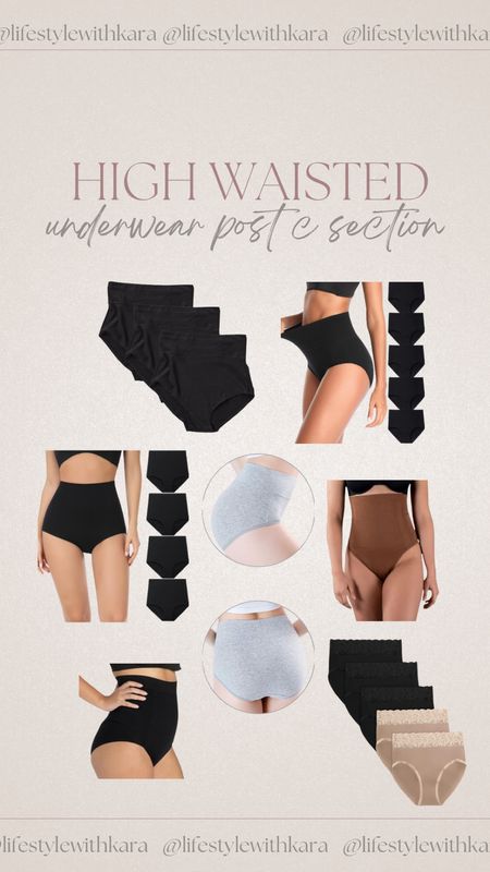 Just some of my currant favs for high waisted underwear I wear post c section! Not in picture is the high waisted compression Baobei Body you can find that save link on my “3rd c section” highlight on my IG page.

Postpartum recovery favs

#LTKbump