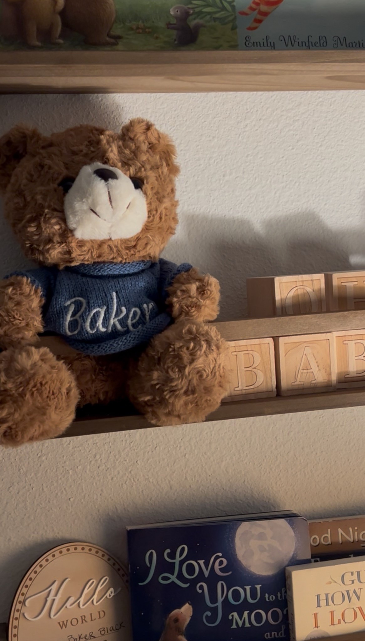 Cutest customizable teddy bear cheap on Amazon 🧸 

#LTKHome #LTKmomlife #LTKBaby