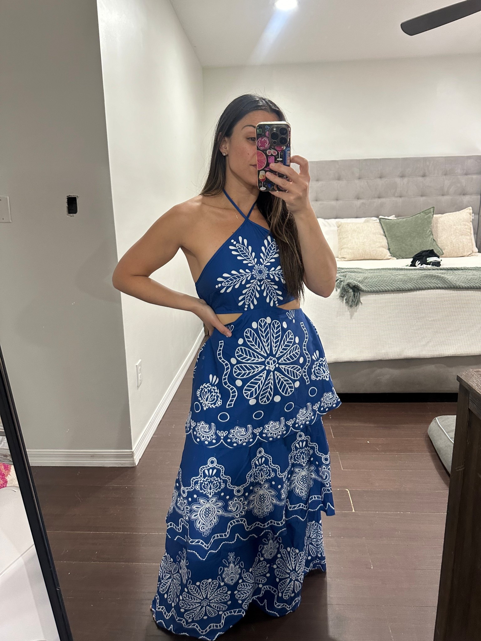 Blue dress
Shein dress
Vacation dress
Tropical dress
Mexico dress
Greece outfit 

#LTKSeasonal