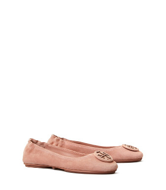 Tory Burch Minnie Travel Ballet Flat, Suede | Tory Burch (US)