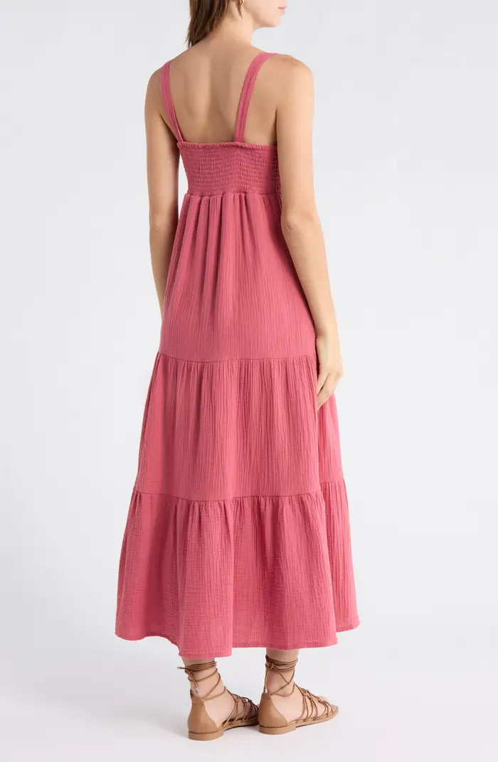 Elianna Sleeveless Midi Dress | Nordstrom