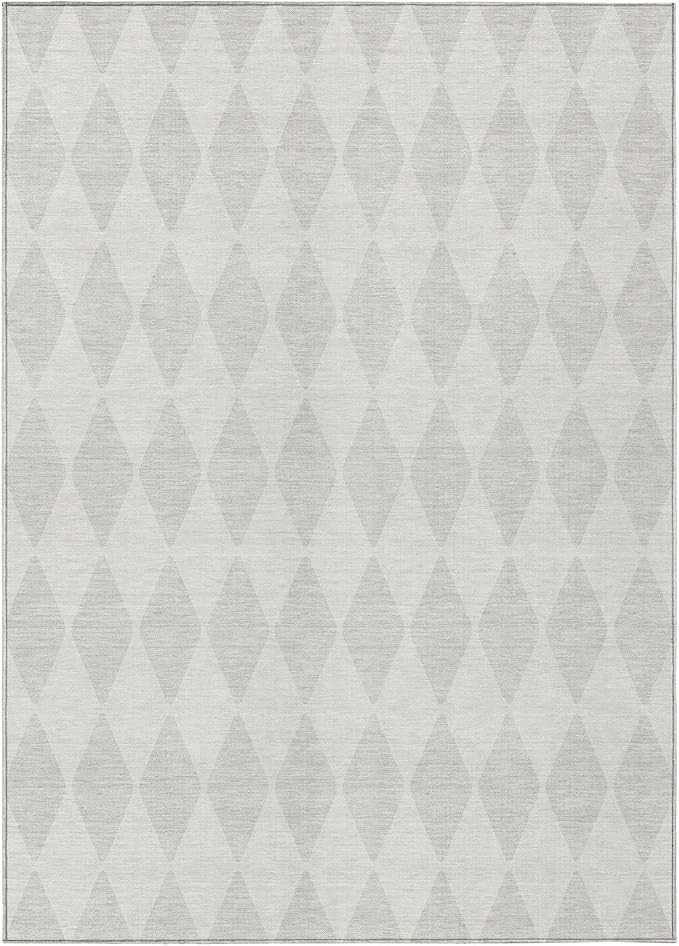 Addison Rugs Chantille ACN578 Ivory 2'6" x 3'10" Indoor Outdoor Area Rug, Easy Clean, Machine Was... | Amazon (US)