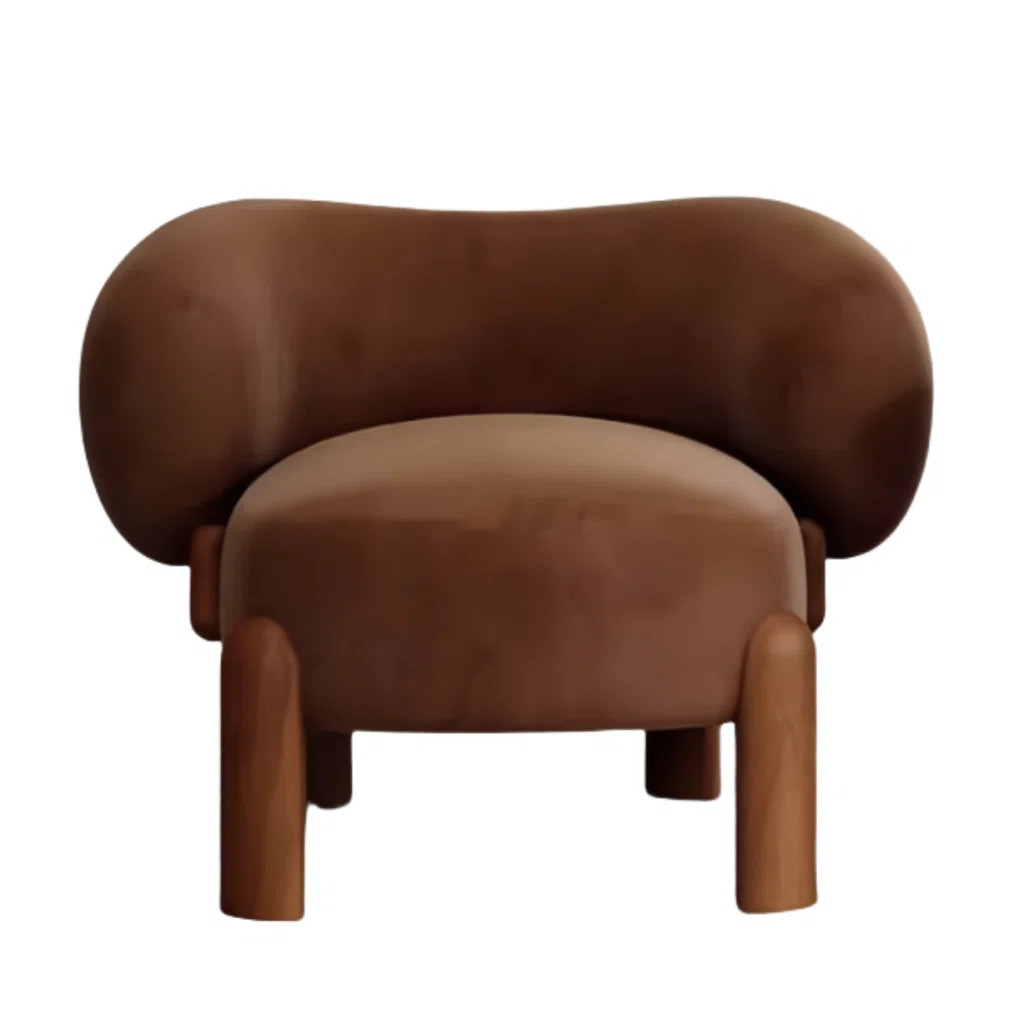 Italian Modern Simple Light Luxury Chair Upholstered Side Chair | Wayfair North America