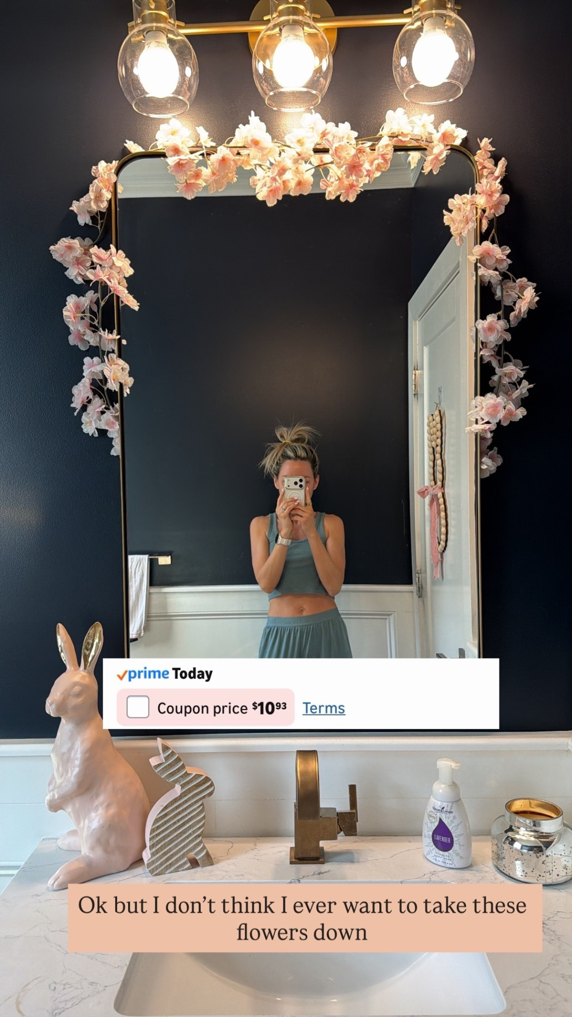 I love these cherry blossom garlands they make the perfect spring and Easter decor! 

#LTKHome #LTKSpringSale #LTKSeasonal