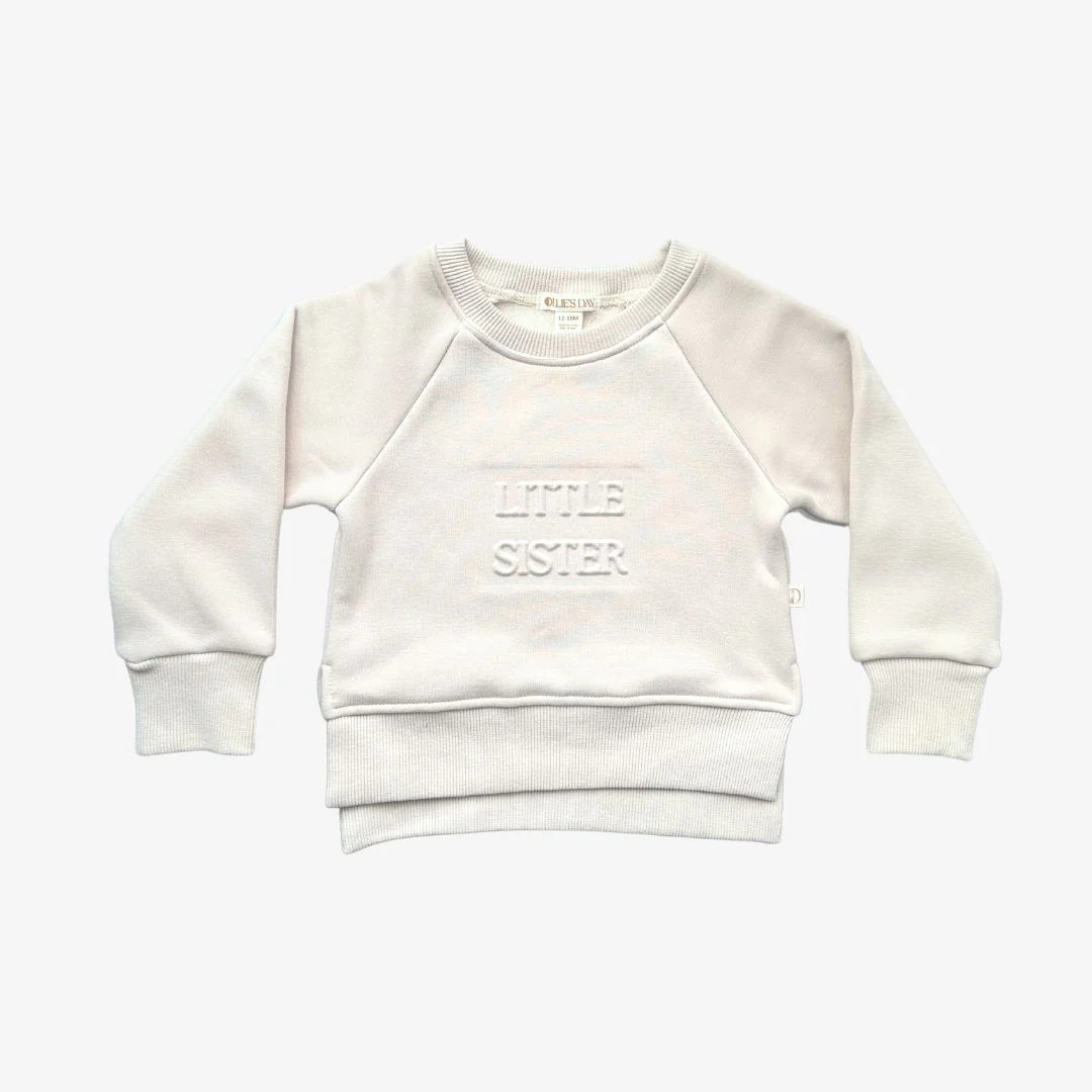 Little Sister Sweatshirt | Ollie's Day