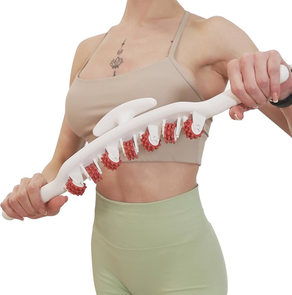 Anti Cellulite Roller Massager Removable Fascia Release Lymphatic Drainage Massage Roller for Red... | Amazon (US)