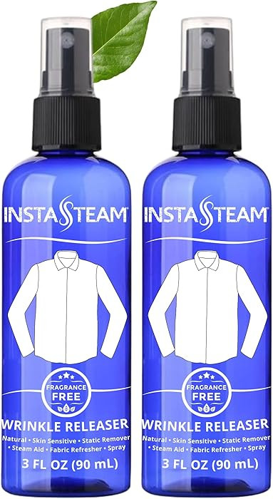 Clothes Wrinkle Release Spray Travel Size - Fragrance Free Wrinkle Release Mist - Fabric Deodoriz... | Amazon (US)