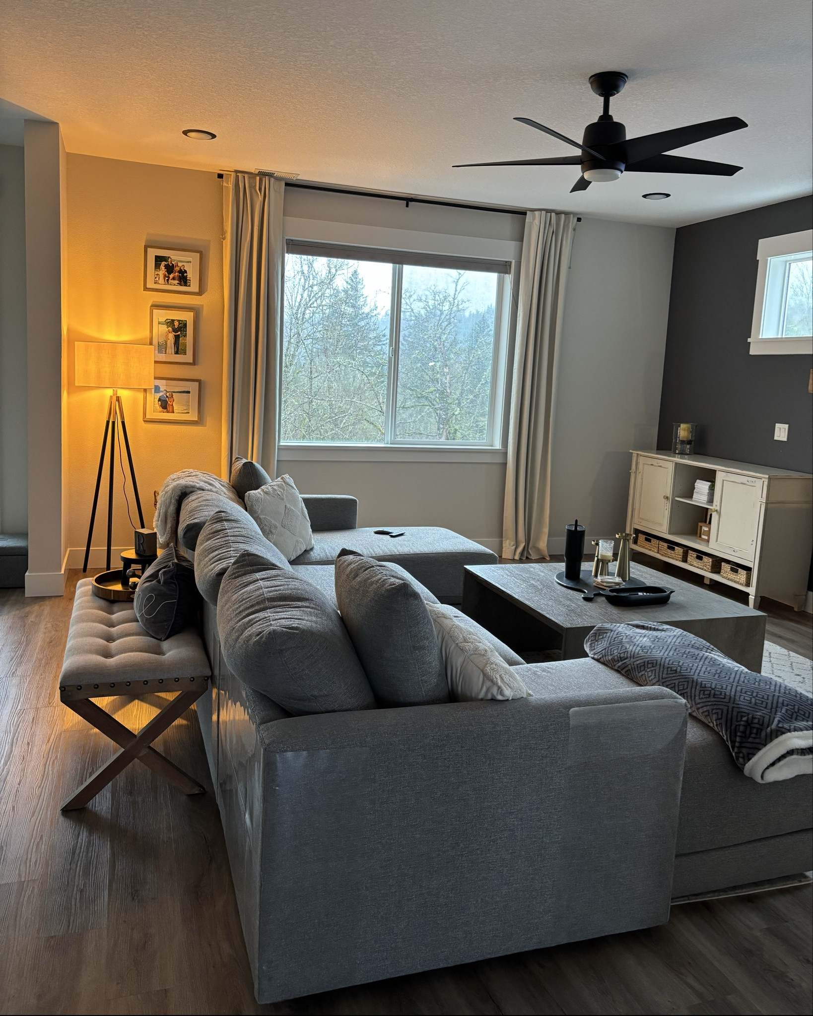 Loving how much warmer and finished our living room feels after adding these new drapes 🤍 They frame the window so nicely and make the whole space feel softer and cozier — especially this time of year.

They’re super affordable, hang beautifully, and were really easy to put up. If you’ve been thinking about updating your windows, these are such a simple change that makes a BIG difference.

Linking the exact drapes here so you can check them out!

#livingroomdecor #cozyhome #drapes #ltkhome #windowtreatments #homerefresh
