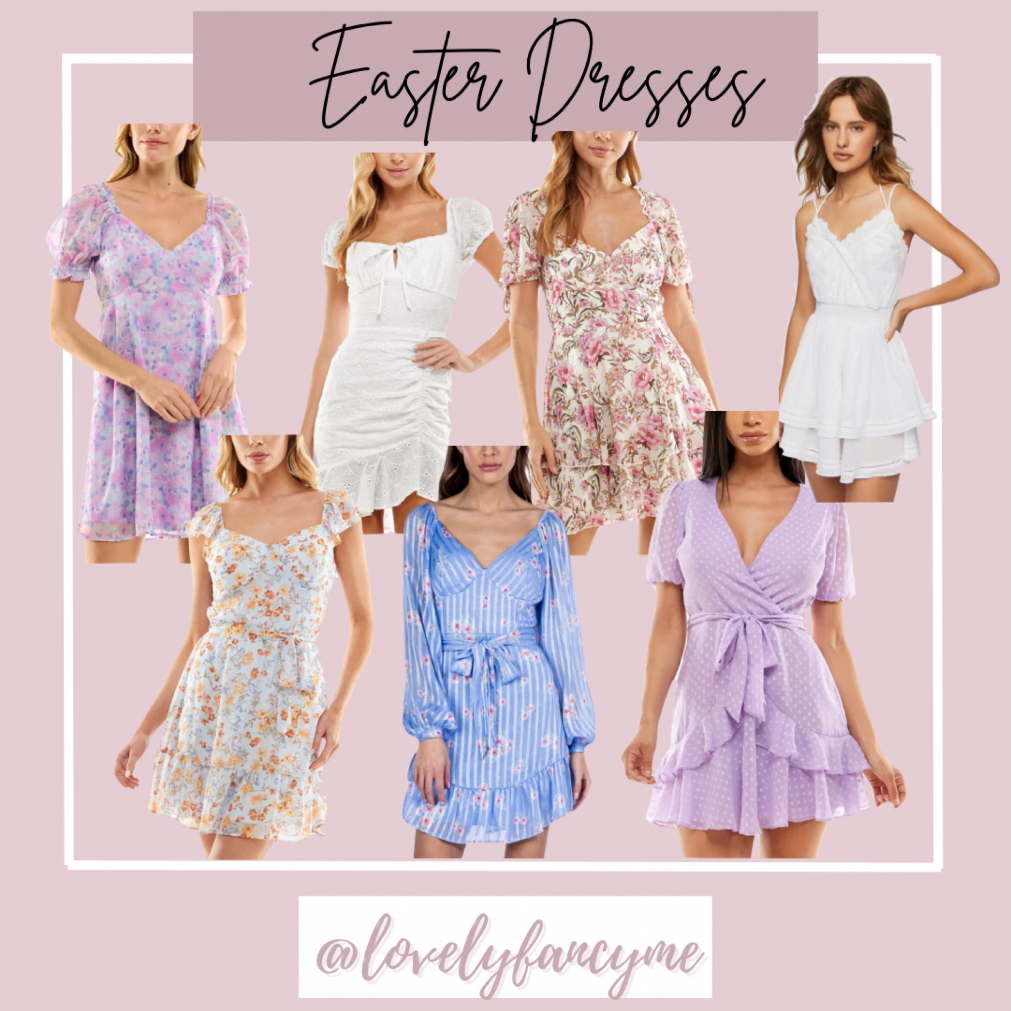 White Easter Dresses for Juniors