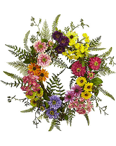 Mixed Flower Wreath | Gilt & Gilt City