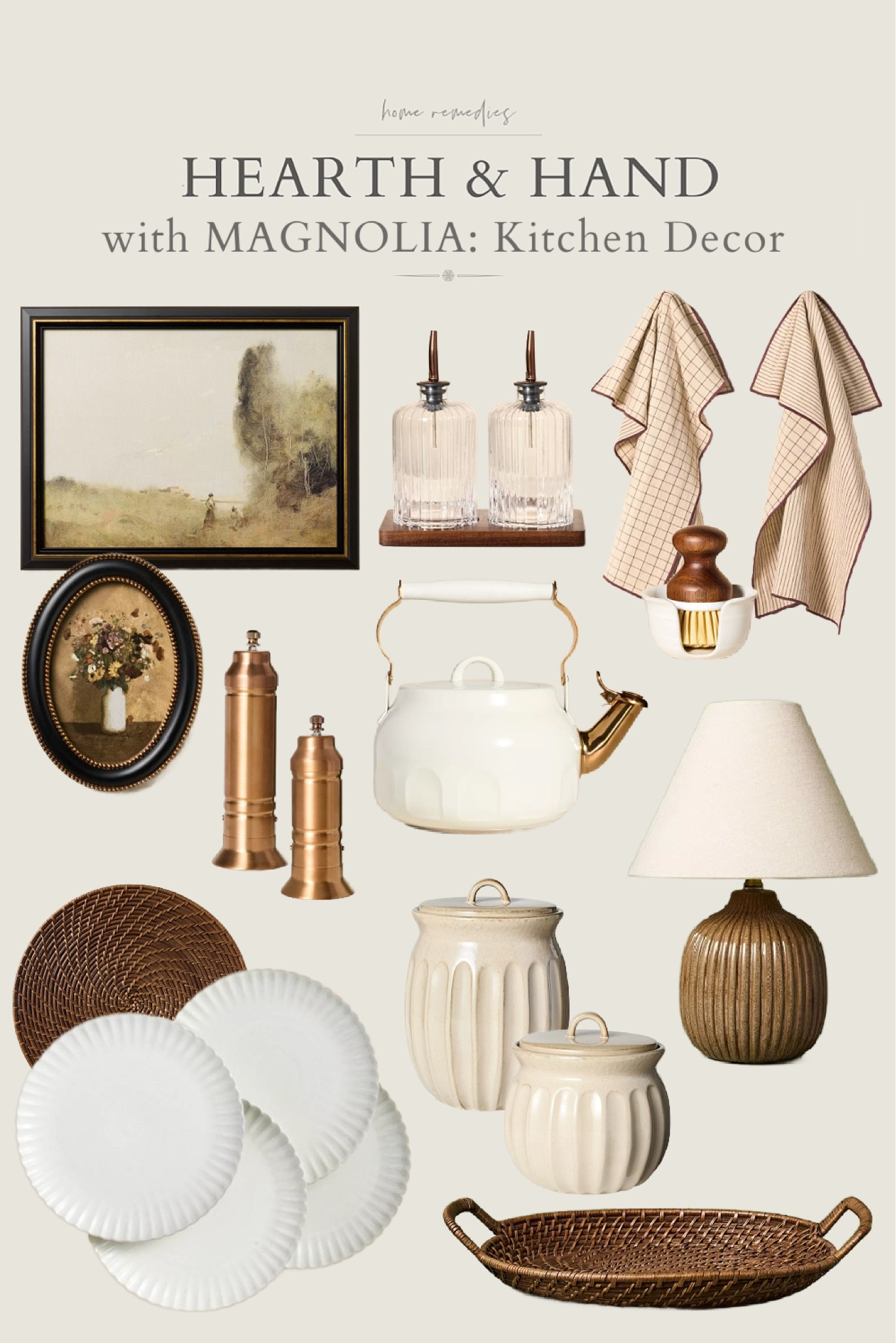 I've collected some of my favorite aesthetic kitchen finds from Hearth & Hand with Magnolia; I hope you like them too! Fall decor, autumn, home decor, modern organic, modern farmhouse, cottage, cozy decor

#LTKHome #LTKSeasonal #LTKStyleTip