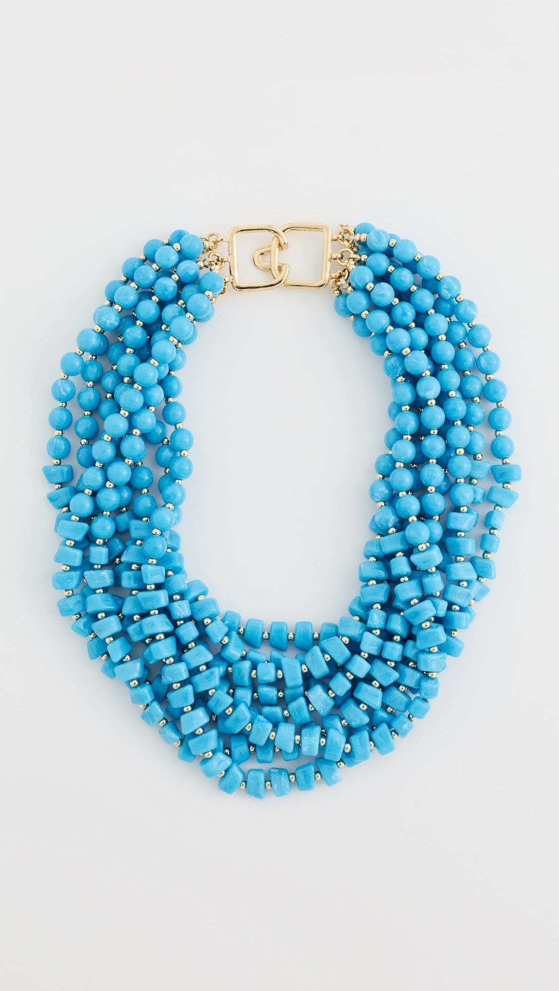 Kenneth Jay Lane Turquoise Multi-Strand Necklace | Shopbop | Shopbop