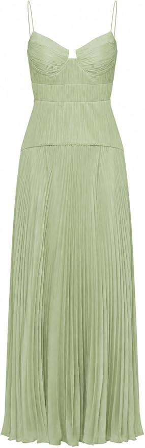 AMUR Women's Saylor Pleated Gown | Amazon (US)