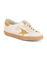 Men's Made In Italy Leather Super Star Sport Casual Sneakers | Shoes | Marshalls | Marshalls