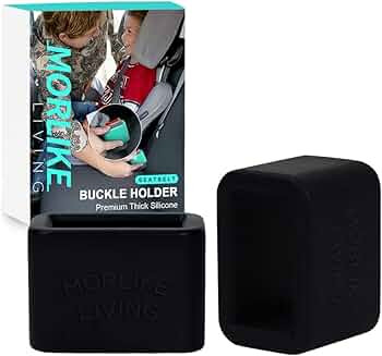 Morlike Silicone Belt Buckle Holder (Black, 2 Pack) | Amazon (US)
