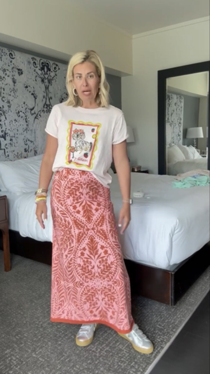 Such a fun look that can take you so many places! I’m in xs tee, small skirt and 8 sneaker. ￼ * Catherine20 for 20% off at Allie + Bess

#LTKgrwm #LTKootd #LTKSeasonal
