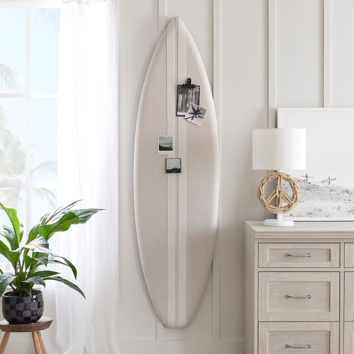 Full-Length Surfboard Pinboard (19"x70") | Pottery Barn Teen