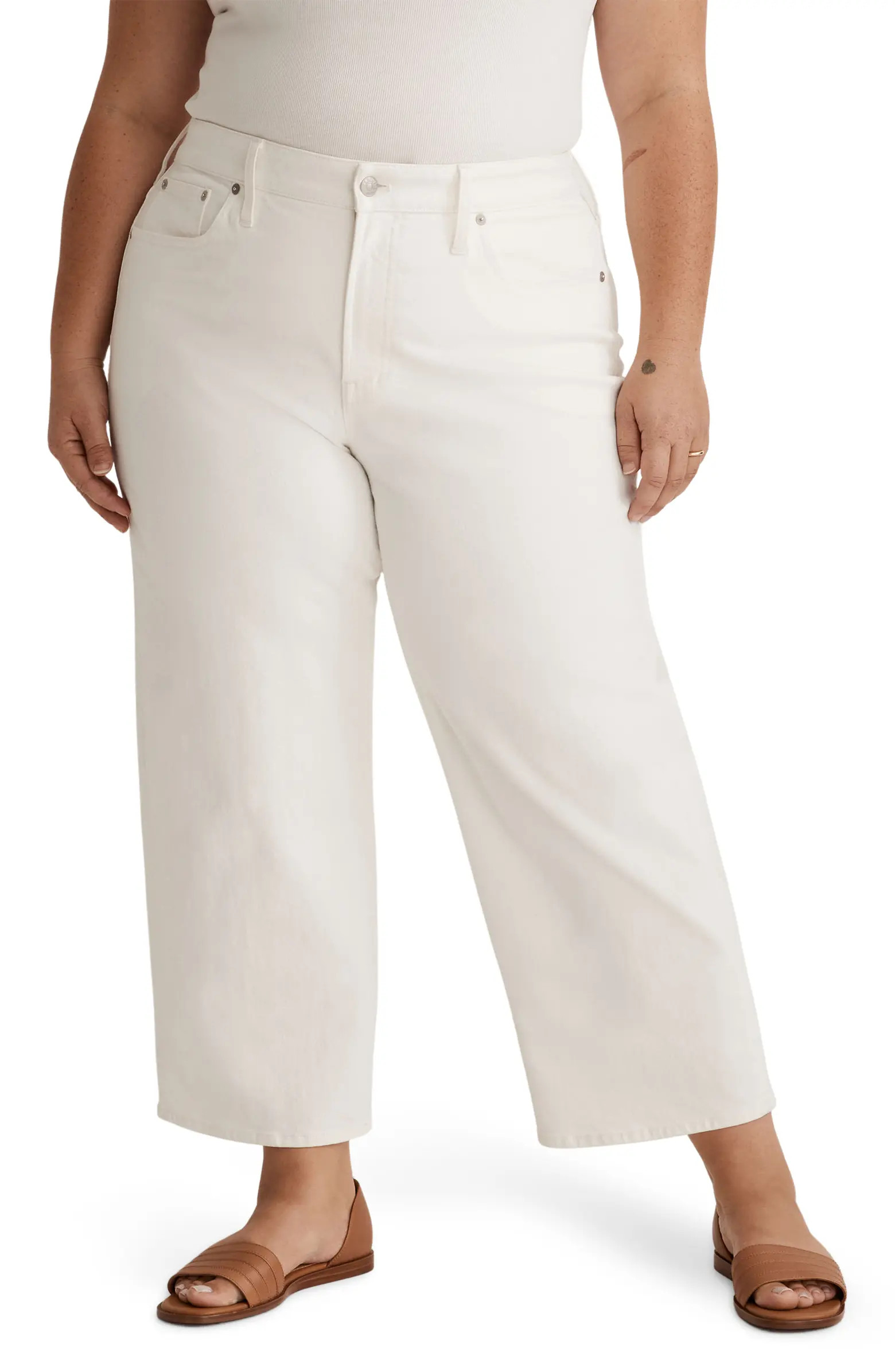 Perfect Vintage Crop Wide Leg Jeans | Nordstrom
