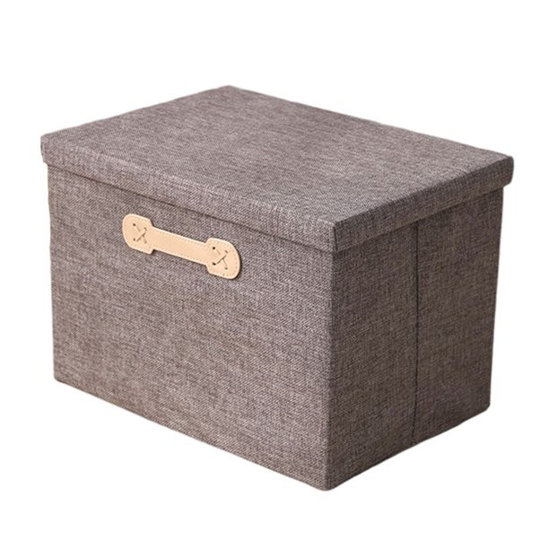 Yipa Storage Bins with Lids,Foldable Storage Box,Large Closet Storage Bins with Wooden Handles,Li... | Walmart (US)